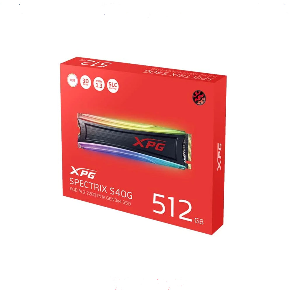Adata Technology Unidad de estado sólido XPG SPECTRIX S40G AS40G-512GT-C - M.2 2280 Interno - 512GB