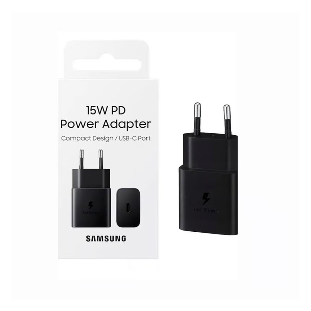 Adaptador Original Samsung USB-C (15W) con Carga Rápida