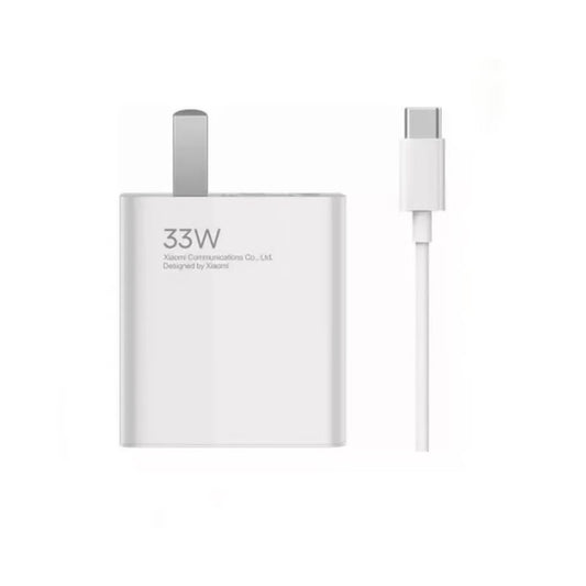 Cargador Xiaomi 33W Original Turbo Charge+Cable