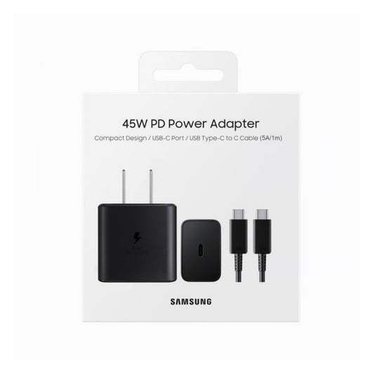 Cargador de Pared USB-C 45W Samsung Original – Carga Rápida