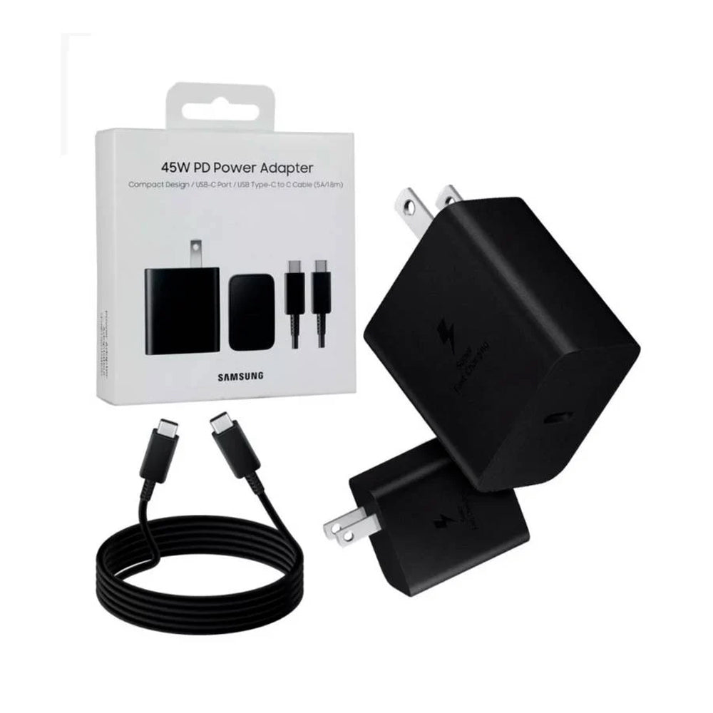 Cargador de Pared USB-C 45W Samsung Original – Carga Rápida