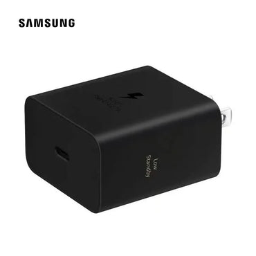 Cargador Samsung 60W Super Carga Rápida Original USB-C Negro con Cable