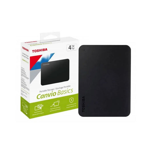 Disco Duro Externo Toshiba 4TB 3.0 Canvio Basics Portátil