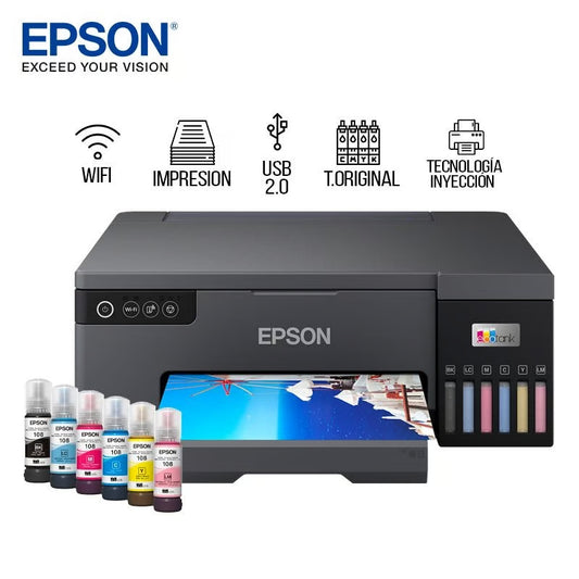 Impresora multifuncional Epson L8050 EcoTank Fotográfica
