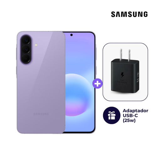 Celular Samsung Galaxy A57 5G 256GB 8GB Lila + Adaptador USB-C Samsung Original 25W