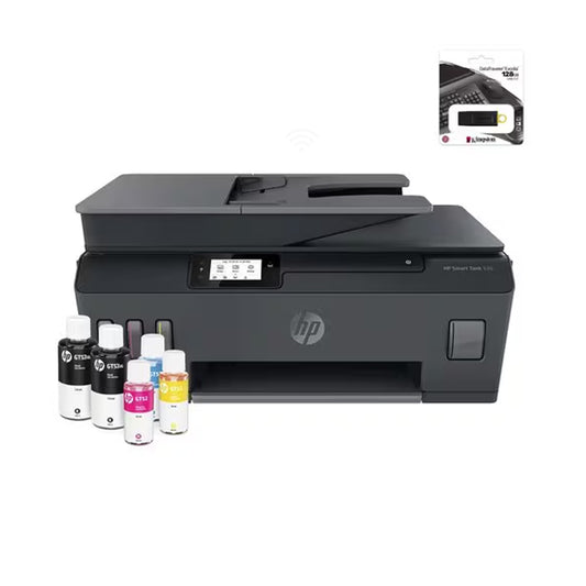 Impresora Multifuncional HP Smart Tank 530 + USB 128GB