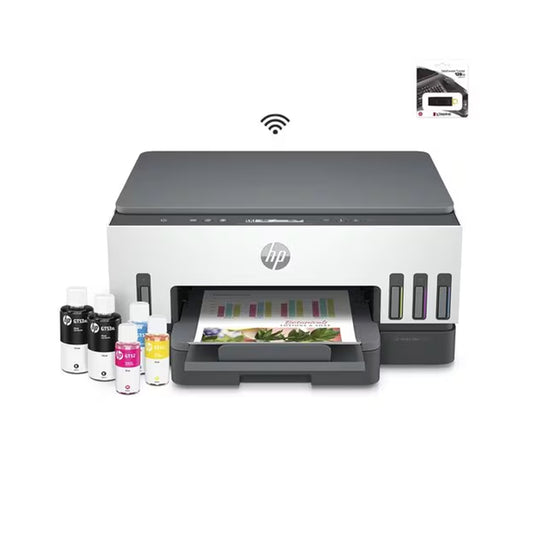 Impresora Multifuncional HP Smart Tank 720 Premium + USB 128GB