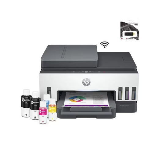 Impresora Multifuncional HP Smart Tank 790 Premium + USB 128GB