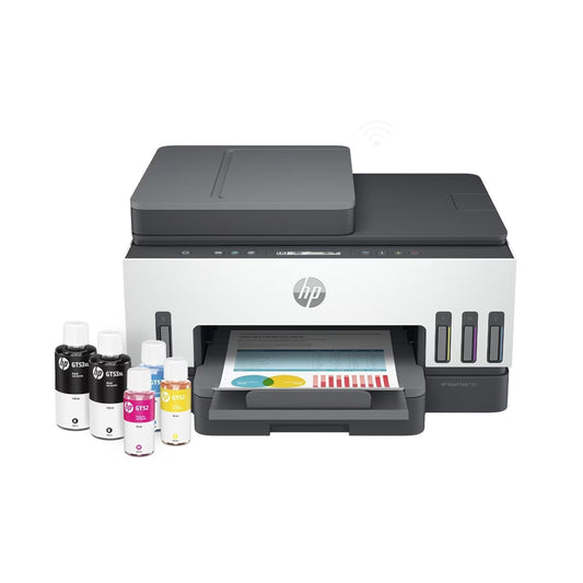 Impresora de inyección de tinta multifunción HP 750 Smart Tank