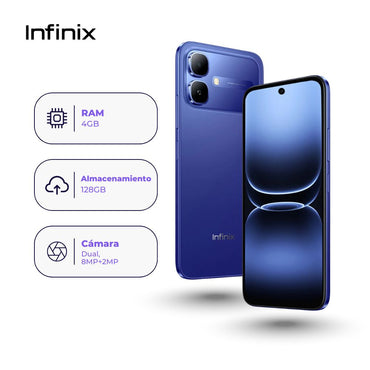 Infinix Smart 20 128GB 4GB Azul