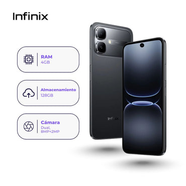 Infinix Smart 20 128GB 4GB Negro