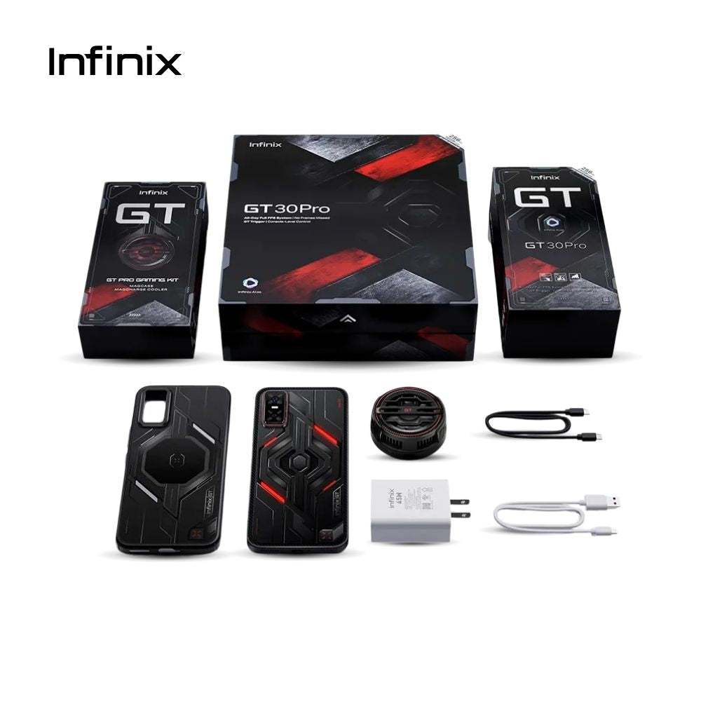 Infinix GT 30 Pro 512GB 12GB Dark Flare + Kit Gaming