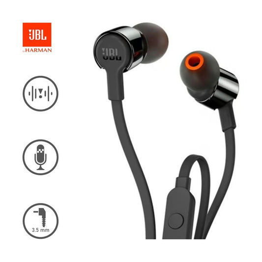 JBL T110 - Auriculares internos con micro - en oreja