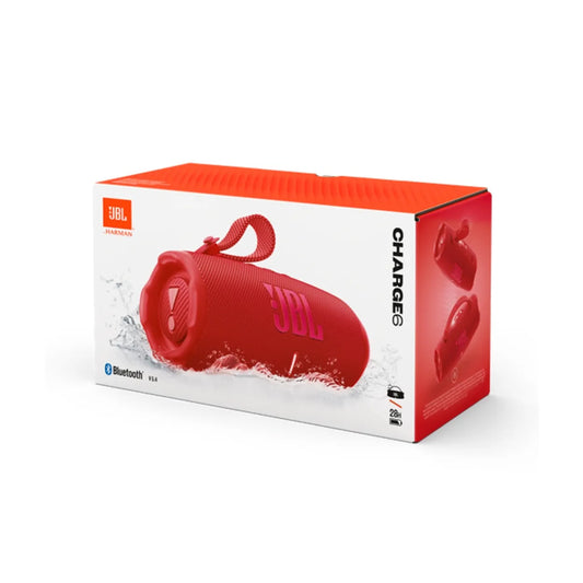 JBL Charge 6 Parlante Inalámbrico - Rojo