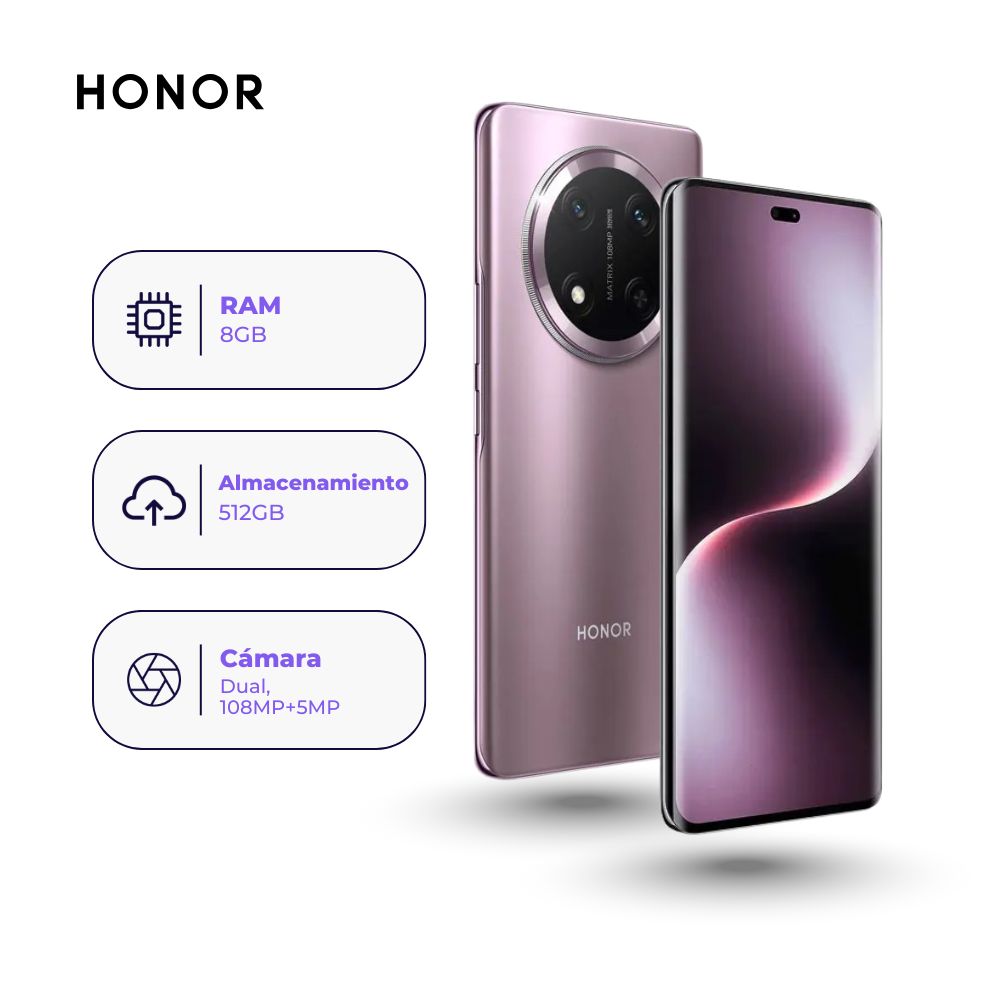 Honor Magic 7 Lite 5G 512GB 8GB Ram Morado