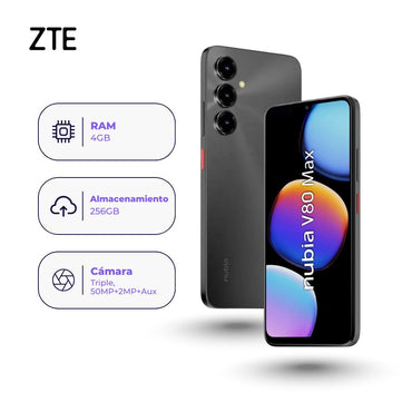 ZTE Nubia V80 Max 256GB 4GB Negro