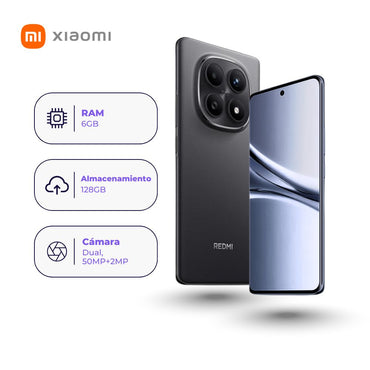 Xiaomi Redmi Note 15 4G 128GB 6GB Negro + Smartwatch + Audífonos