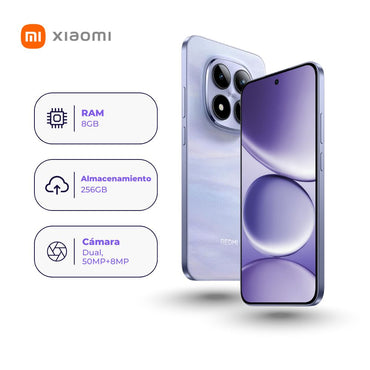 Xiaomi Redmi Note 15 Pro 4G 256GB 8GB Púrpura + Smartwatch + Audífonos