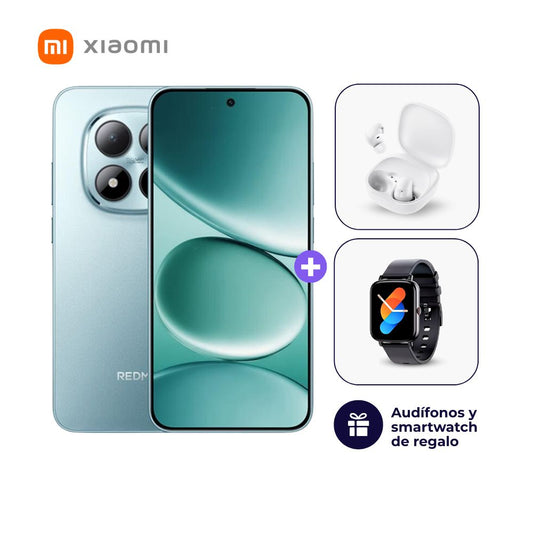 Xiaomi Redmi Note 15 Pro 4G 256GB 8GB Azul + Smartwatch + Audífonos