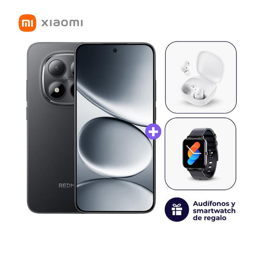 Xiaomi Redmi Note 15 Pro 4G 256GB 8GB Negro + Smartwatch + Audífonos