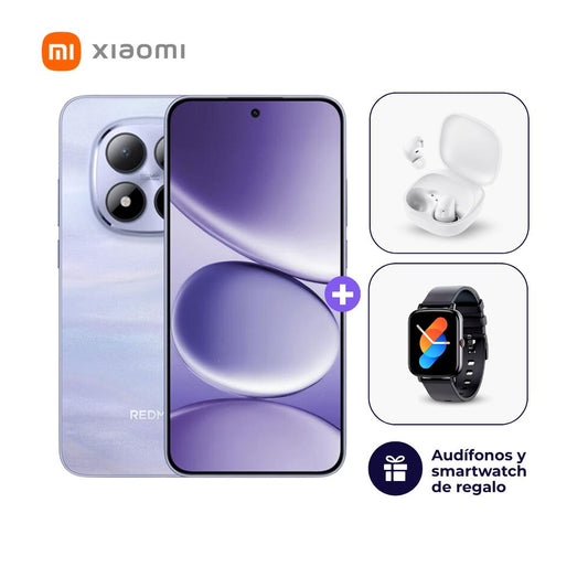 Xiaomi Redmi Note 15 Pro 4G 256GB 8GB Púrpura + Smartwatch + Audífonos
