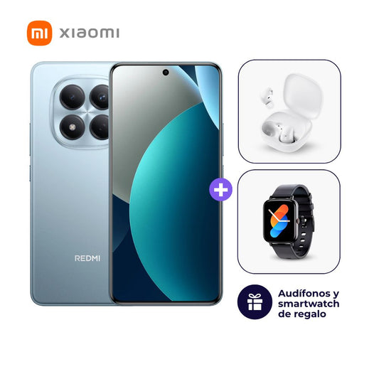 Xiaomi Redmi Note 15 Pro 4G 256GB 8GB Ram Azul + Smartwatch + Audífonos