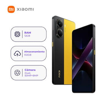 Xiaomi Poco X7 Pro 512GB 12GB Amarillo