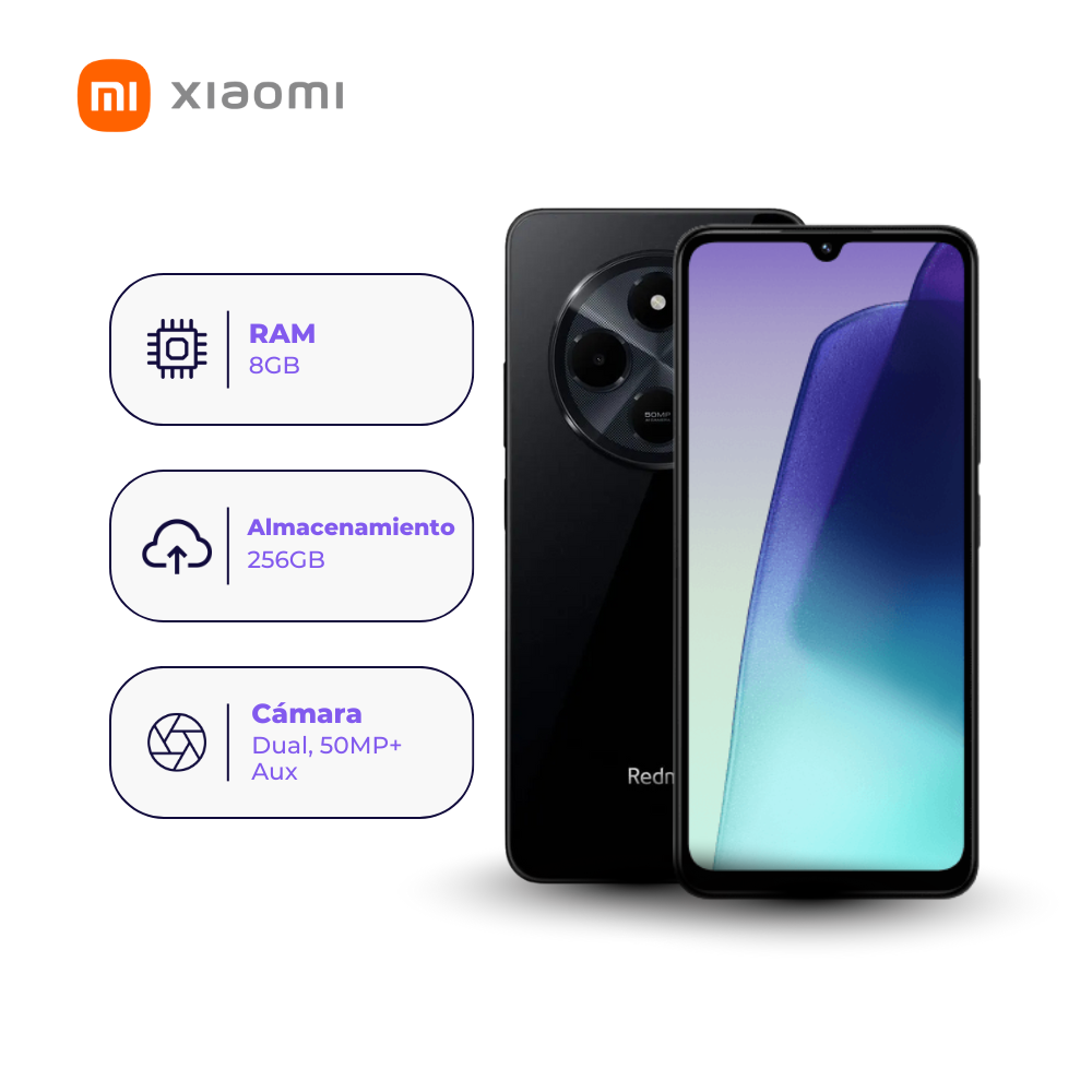 Xiaomi Redmi 14C 256GB 8GB Negro