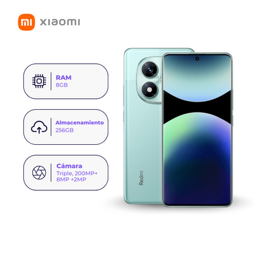 Xiaomi Redmi Note 14 Pro 4G 256GB 8GB Verde lima + Smartwatch + Audífonos + Mica