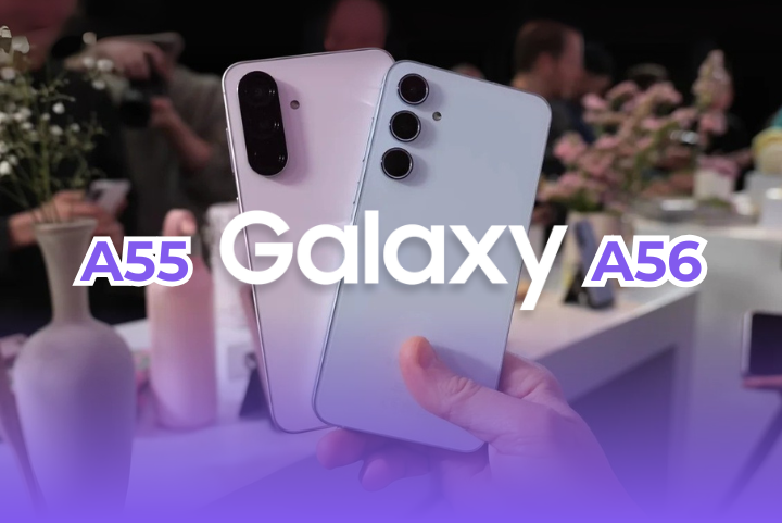Samsung Galaxy A55 vs A56