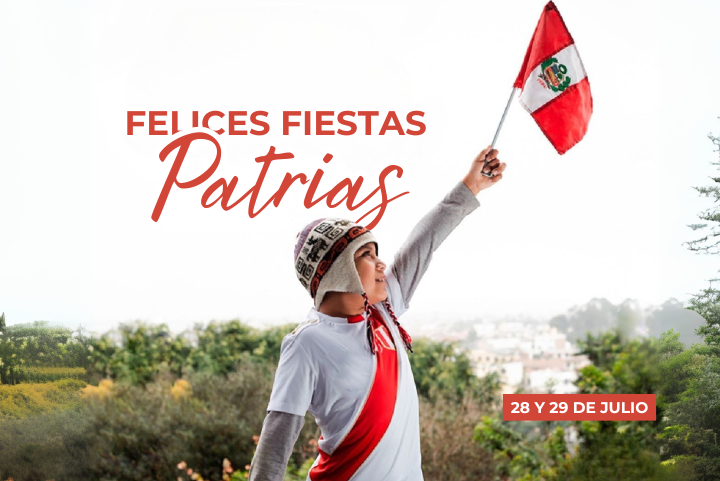 ¿Cuándo son las fiestas patrias en Perú?