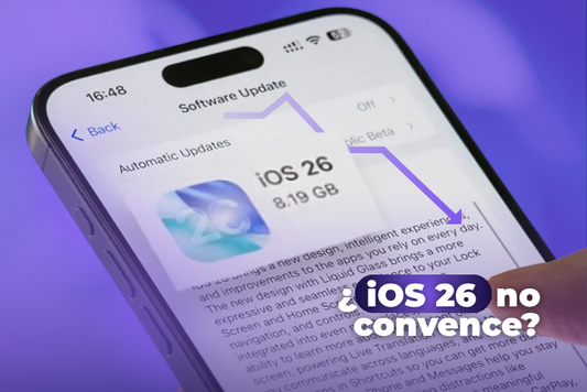 “Liquid Glass” no convence: Apple da marcha atrás en el rediseño de iOS 26.