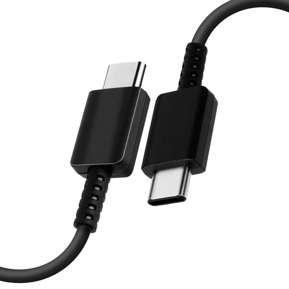 Cargador Samsung 60W Super Carga Rápida Original USB-C Negro con Cable