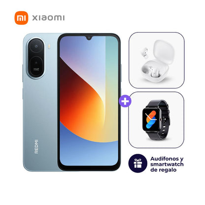 Xiaomi Redmi A7 Pro 64GB 4GB Azul + Smartwatch + Audífonos
