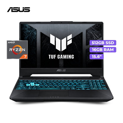 Laptop Asus Tuf A15 FA506NCG-HN334 Ryzen 7 8845HS 16GB 512GB SSD 15.6” FHD 144Hz