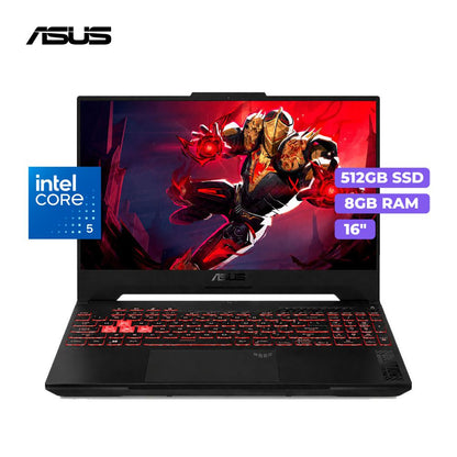 Laptop Asus TUF F16 FX607VJB-RL209 Core 5 210H 8GB 512GB SSD 16” WUXGA