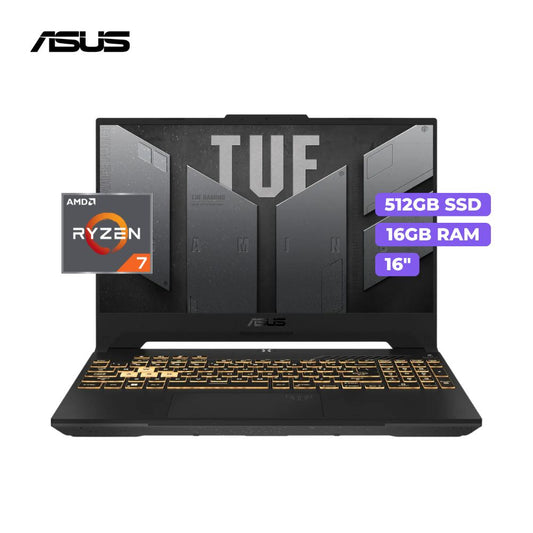 Laptop Asus Tuf A16 FA607NUG-RL117 Ryzen 7 16GB 512GB 16”