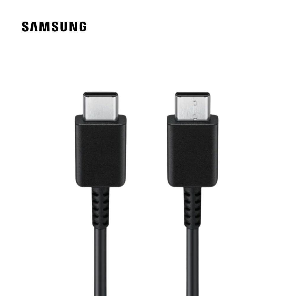 Adaptador USB-C Samsung Original 25W Con Cable Negro