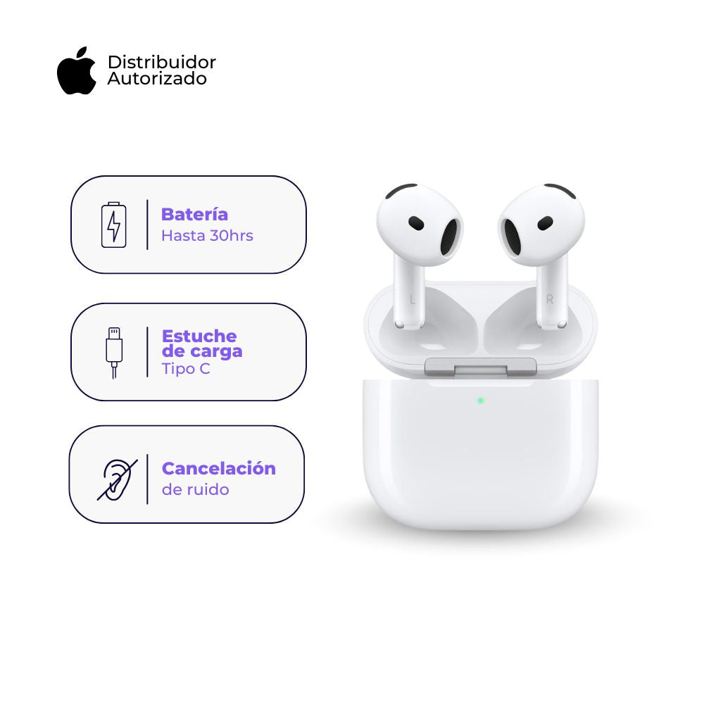 Apple AirPods 4 color blanco