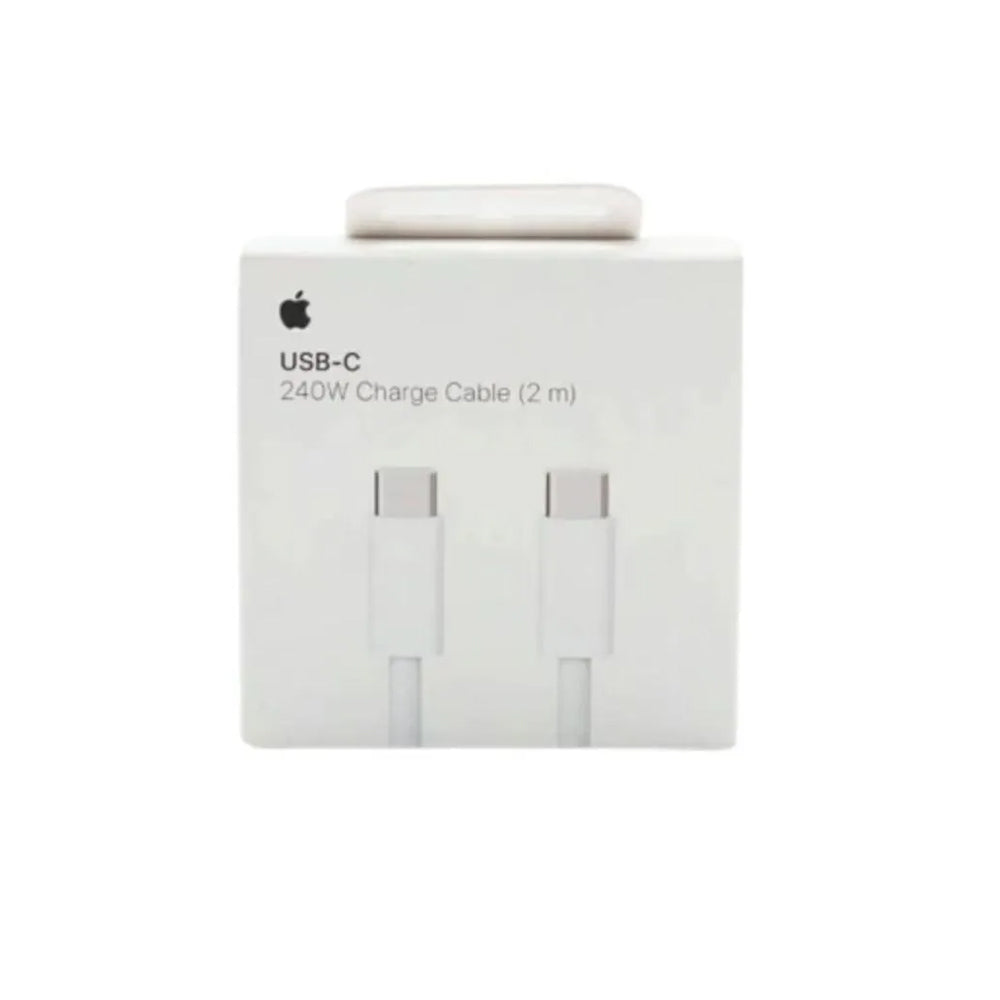 Cable Apple USB-C a USB-C 240W 2m Carga Rápida Blanco