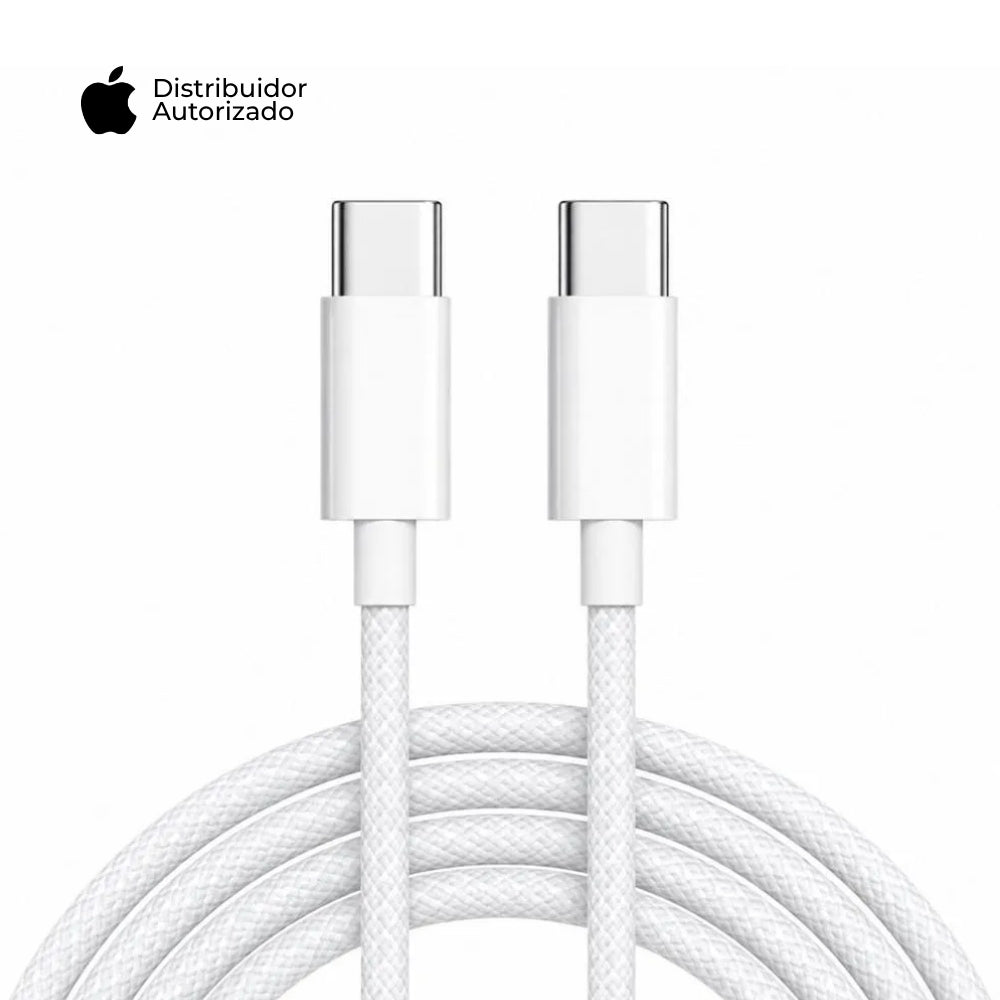 Cable Apple USB-C a USB-C 240W 2m Carga Rápida Blanco
