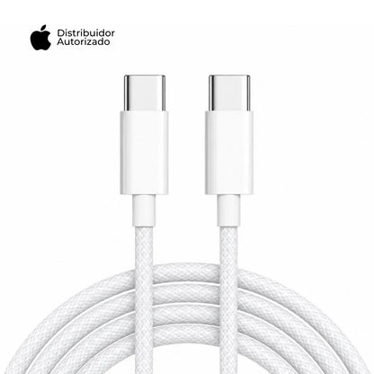 Cable Apple USB-C a USB-C 240W 2m Carga Rápida Blanco