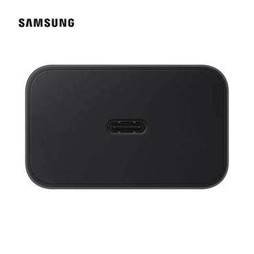 Cargador Samsung 60W Super Carga Rápida Original USB-C Negro Sin Cable