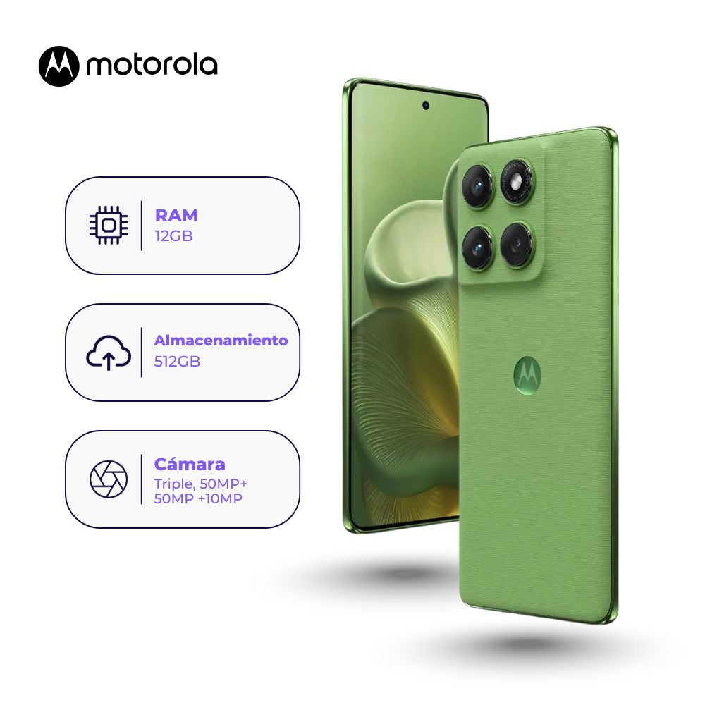 Motorola Edge 60 512GB 12GB Verde