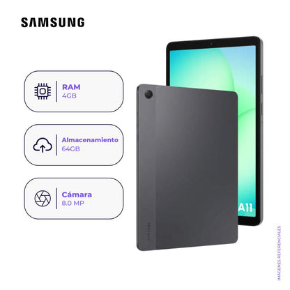 Tablet Samsung Galaxy Tab A11 8.7" 64GB 4GB Ram Color Gris