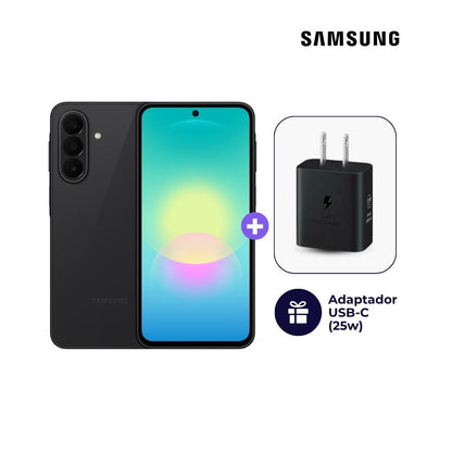 Samsung Galaxy A27 128GB 6GB Negro + Adaptador USB-C Samsung Original 25W