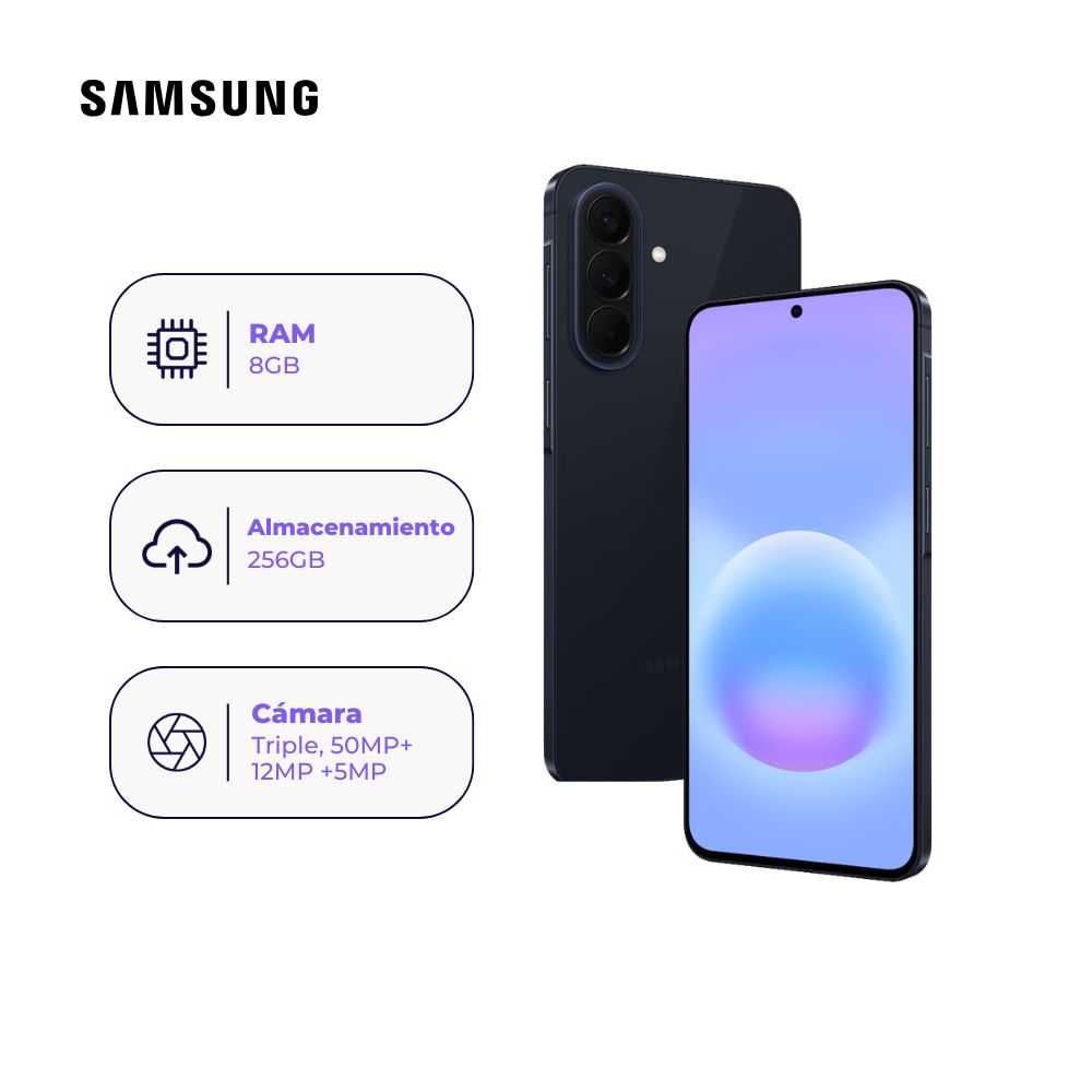 Celular Samsung Galaxy A57 5G 256GB 8GB Azul