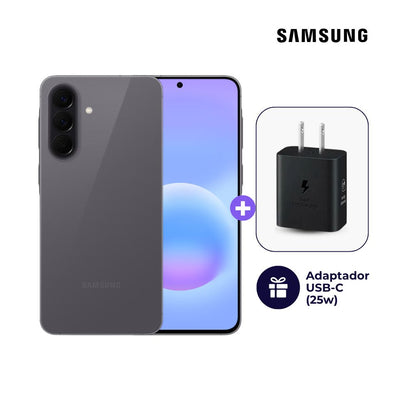 Celular Samsung Galaxy A57 5G 256GB 8GB Gris Oscuro + Adaptador USB-C Samsung Original 25W