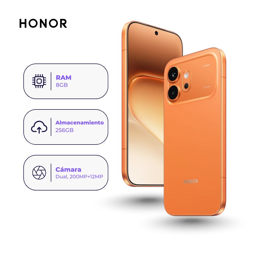 Honor 600 256GB 8GB Naranja