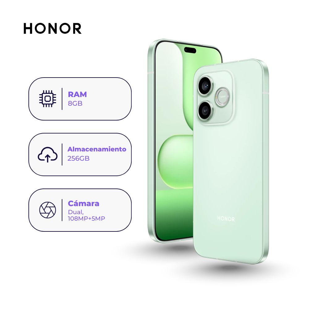Honor 600e 256GB 8GB Verde